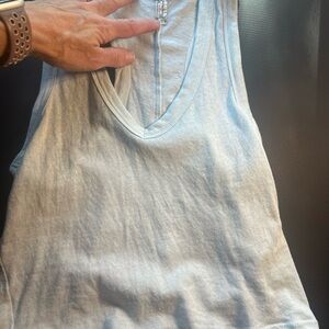 Free people v neck cropped tank XS